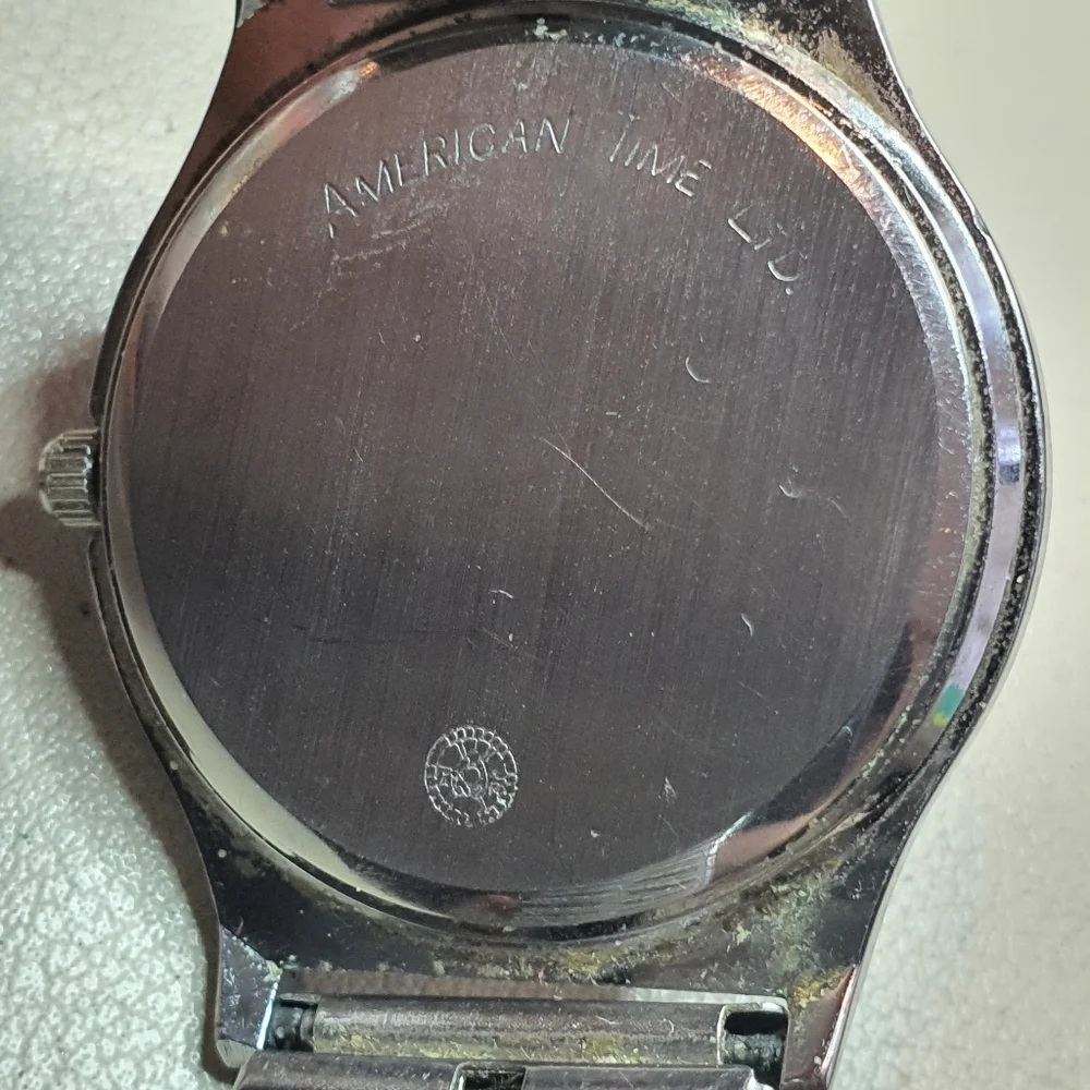10/$20 United Steelworkers Retired Member Silver/Black Men's Watch w/Date